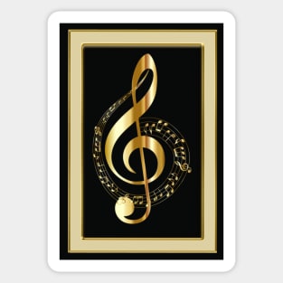 Musical greeting #2 Sticker